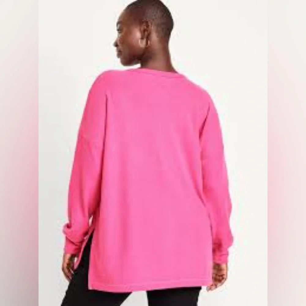 LAST CHANCE CONSIGNING 7/19 Old navy oversized boyfriend Henley - Picture 4 of 11